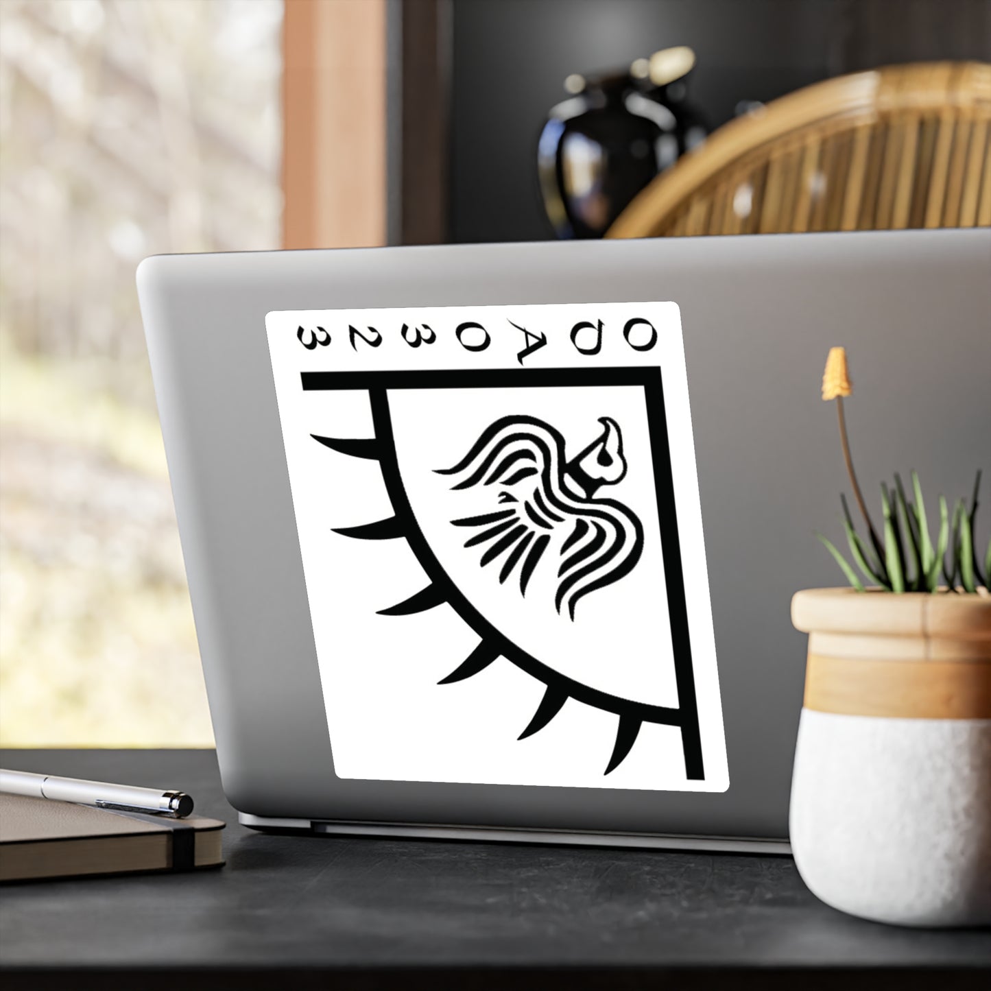23 Legacy Crest Kiss-Cut Vinyl Decals