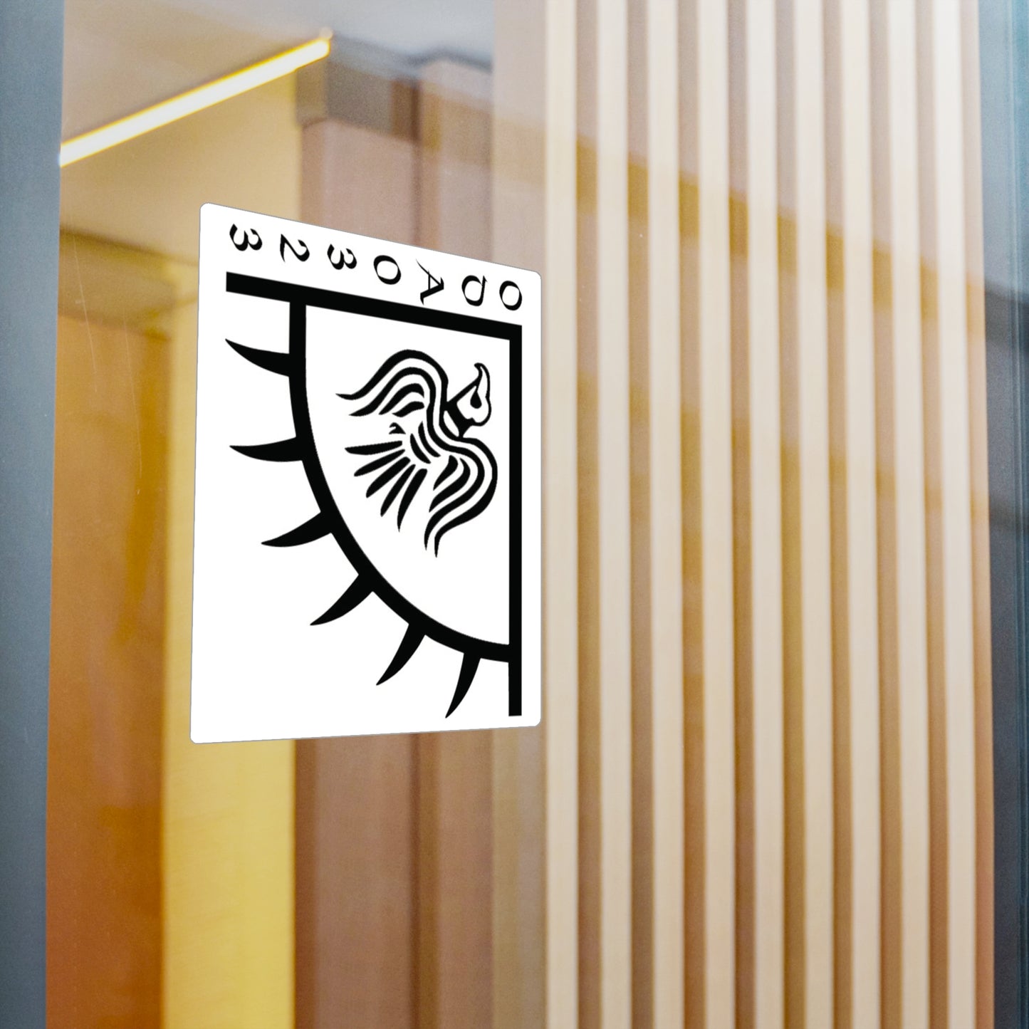 23 Legacy Crest Kiss-Cut Vinyl Decals