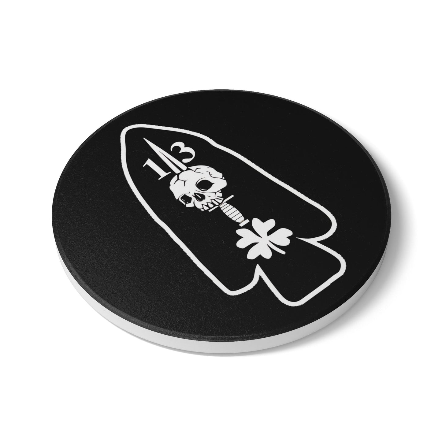 13 Crest Ceramic Coaster