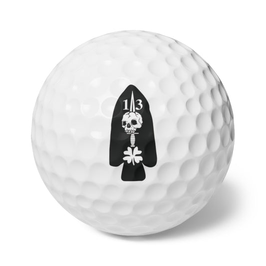 13 Crest Golf Balls, 6pcs
