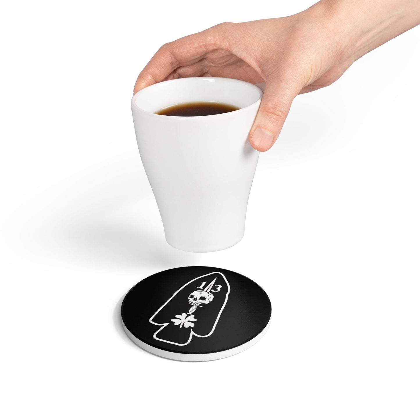 13 Crest Ceramic Coaster