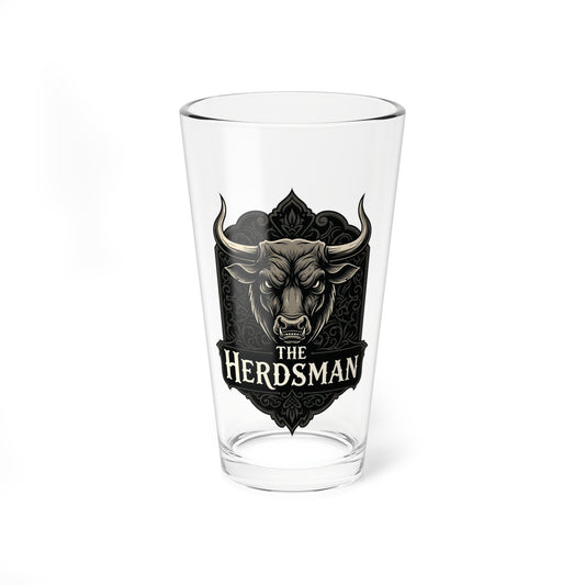 The Herdsman Pint Glass