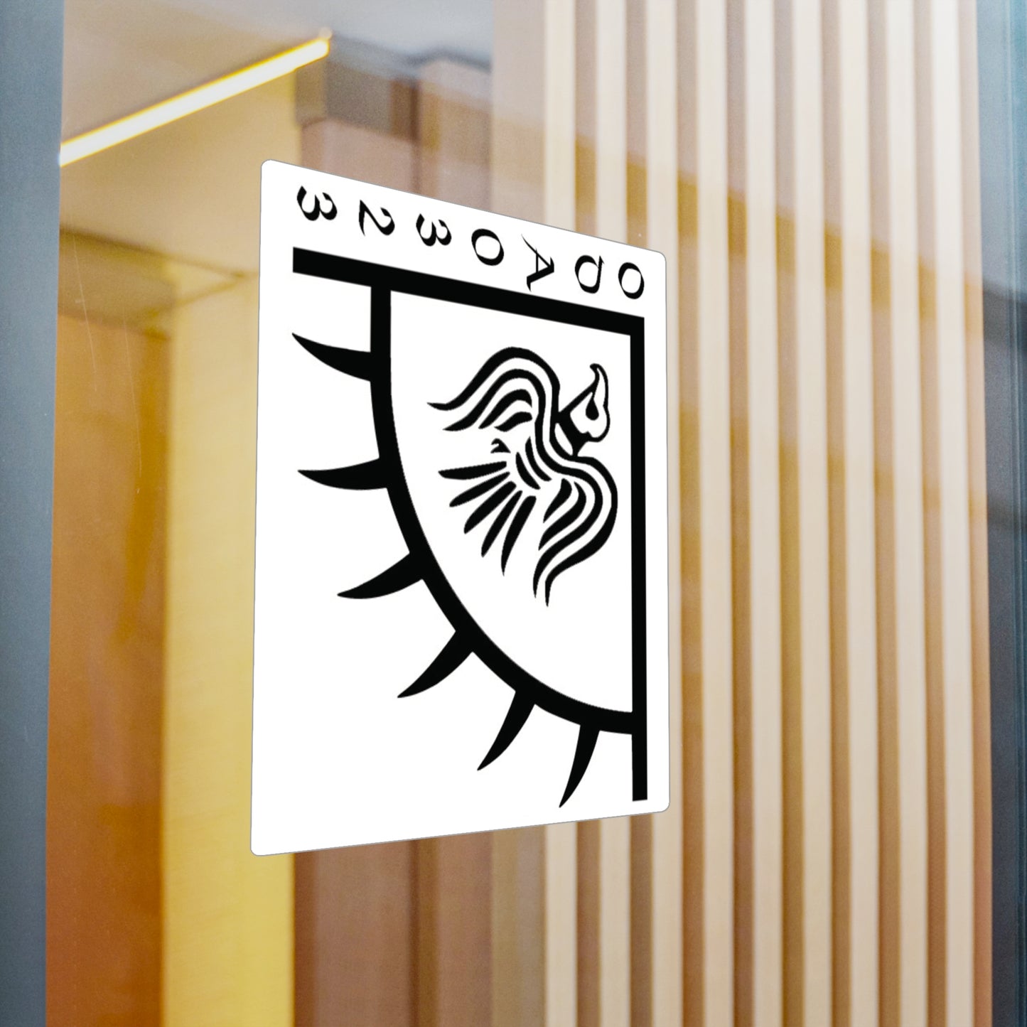 23 Legacy Crest Kiss-Cut Vinyl Decals