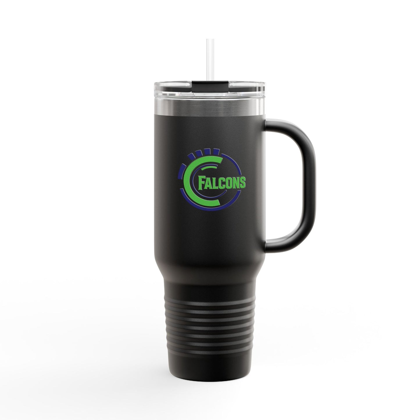PTA Falcons Insulated Travel Mug - 40oz | Perfect for Hiking, Camping, Road Trips, Gifts for Coffee Lovers, Durable & Stylish!