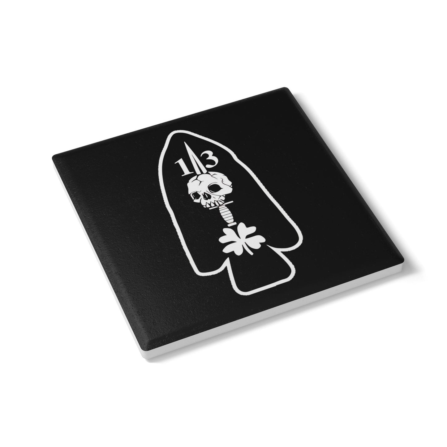 13 Crest Ceramic Coaster