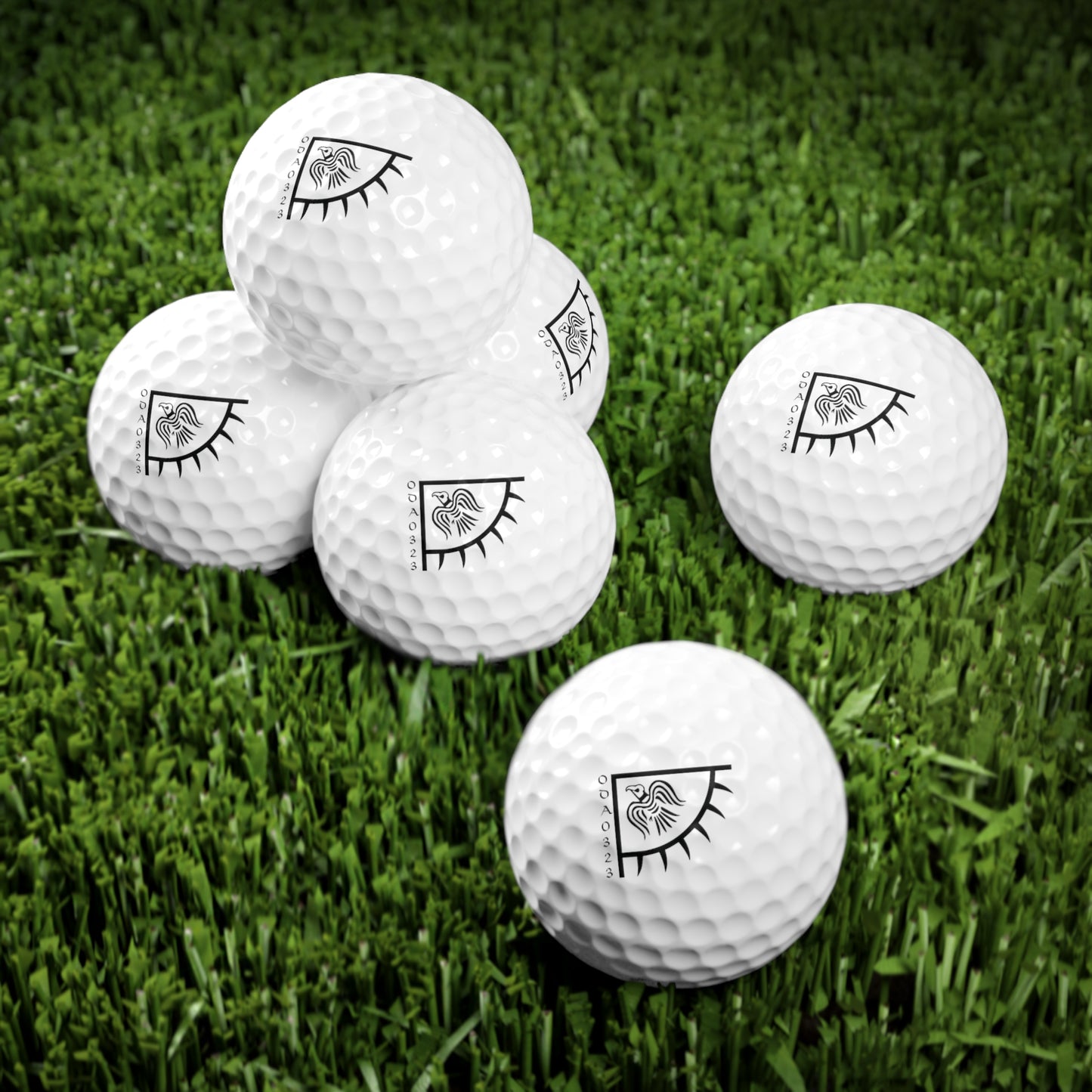 23 Legacy Crest Golf Balls, 6pcs