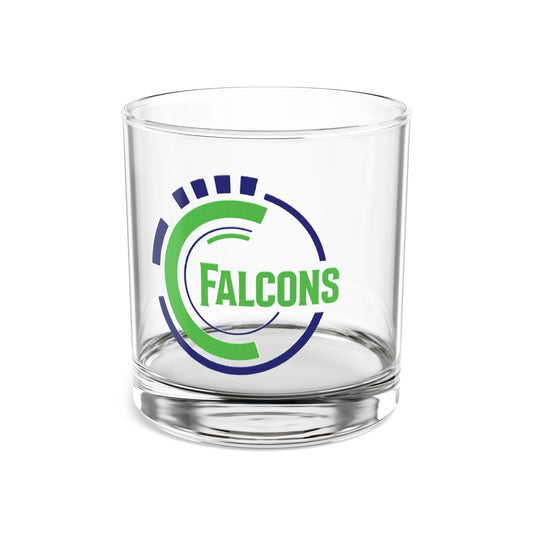 PTA Falcons Rocks Glass, 10oz