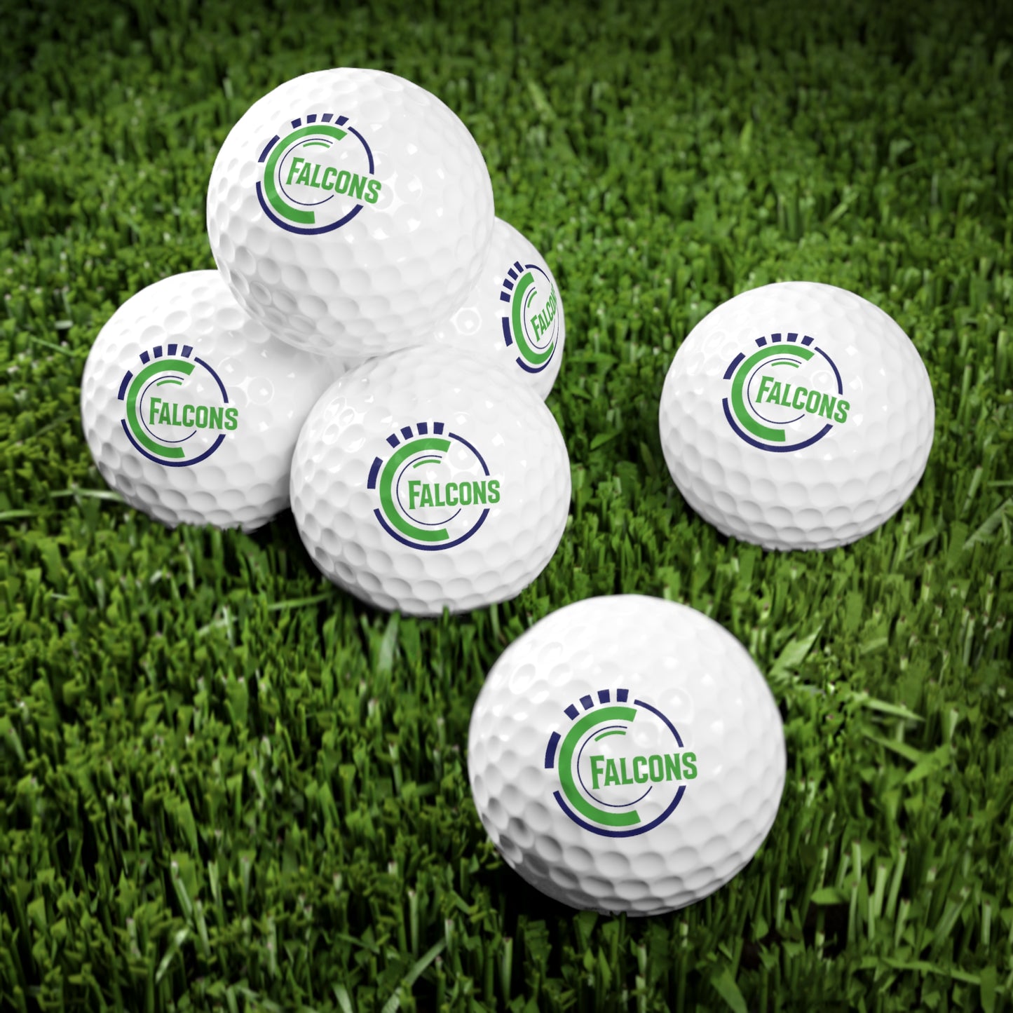 PTA Falcons Golf Balls, 6pcs