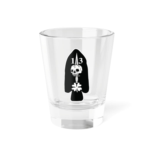 13 Crest Shot Glass, 1.5oz