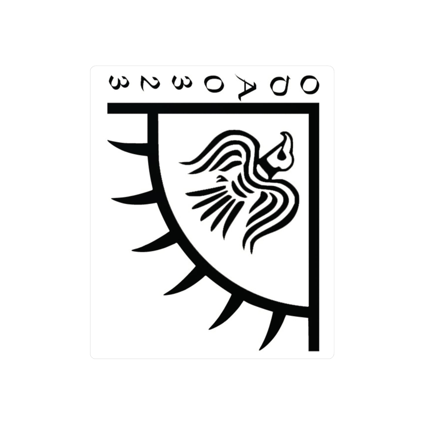 23 Legacy Crest Kiss-Cut Vinyl Decals
