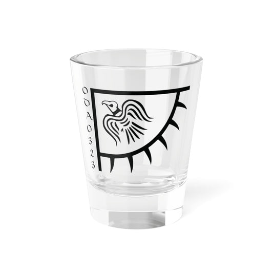 23 Legacy Crest Shot Glass, 1.5oz