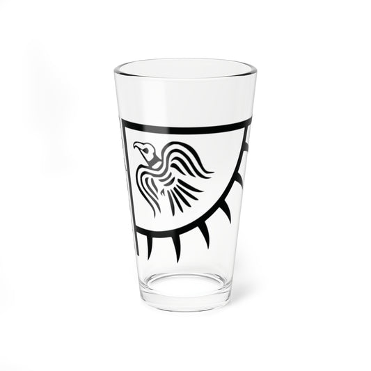 23 Legacy Crest Pint Glass, 16oz