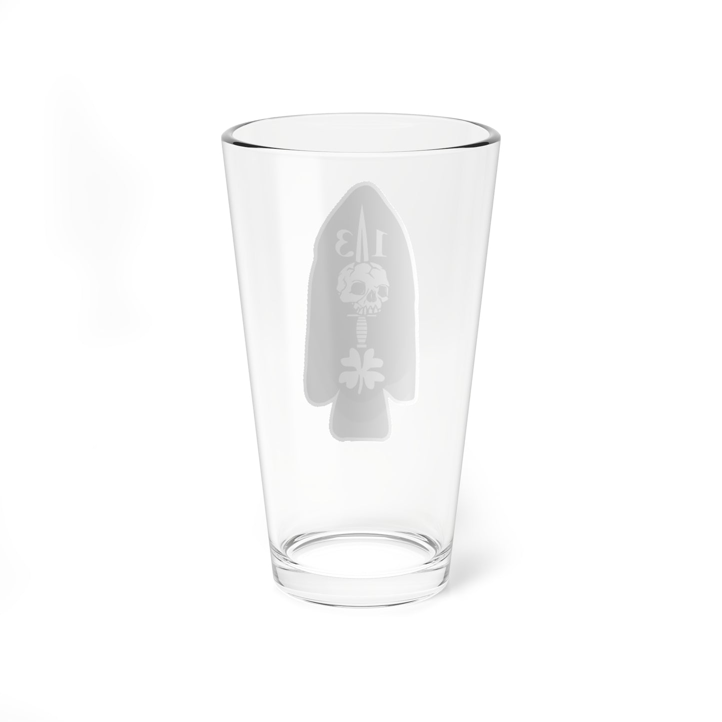 13 Crest Pint Glass, 16oz
