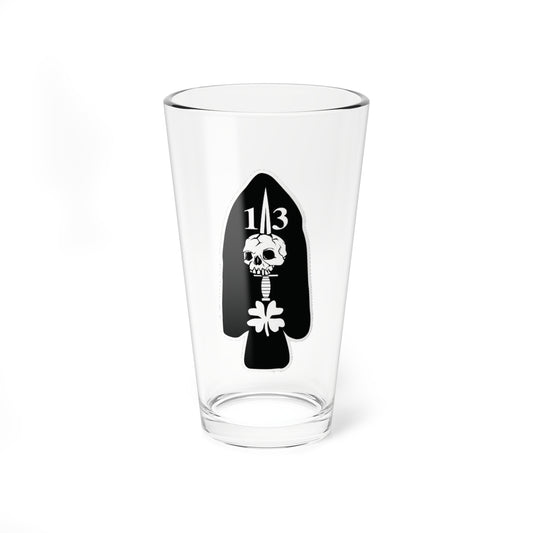 13 Crest Pint Glass, 16oz