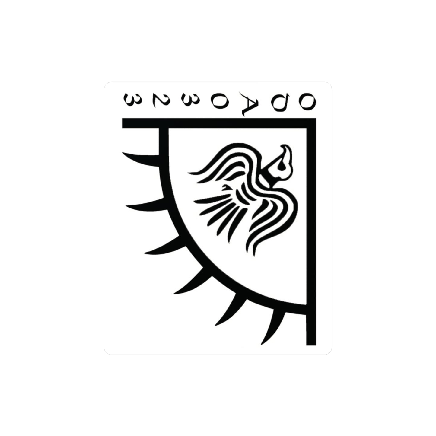23 Legacy Crest Kiss-Cut Vinyl Decals