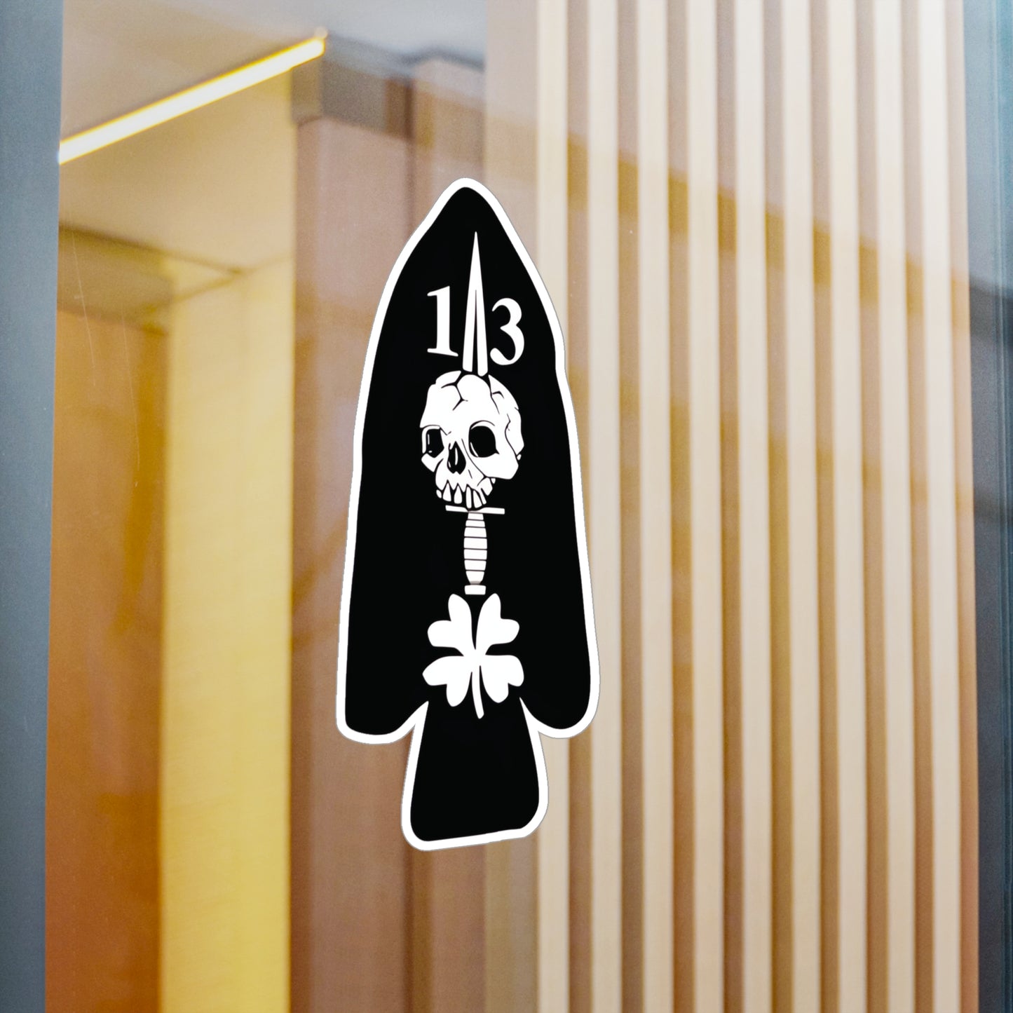 13 Crest Kiss-Cut Vinyl Decals