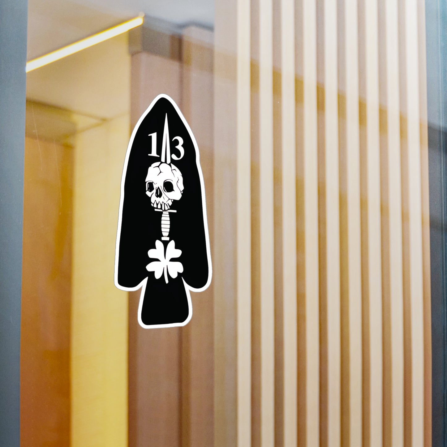 13 Crest Kiss-Cut Vinyl Decals