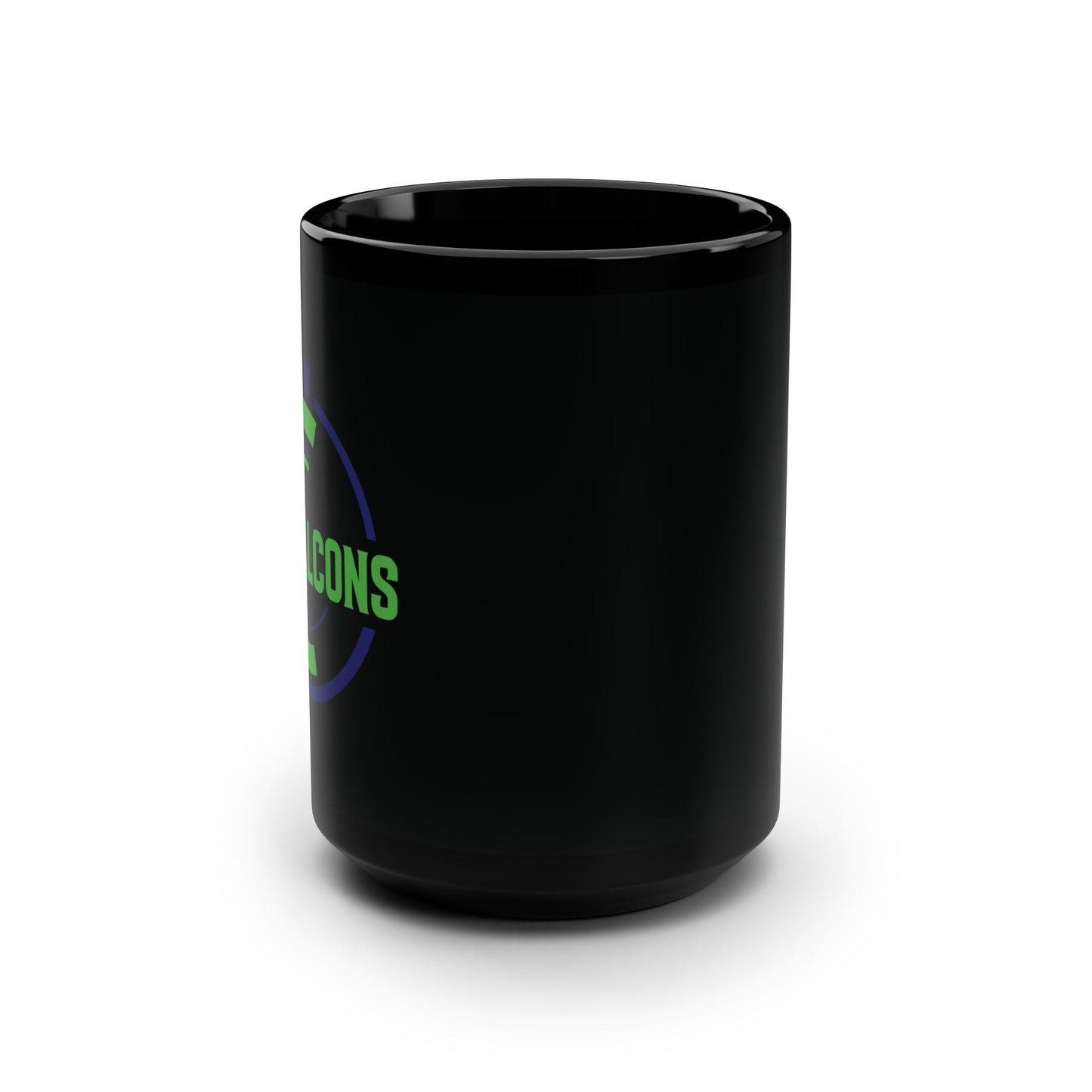 PTA Falcons Black Mug, 15oz