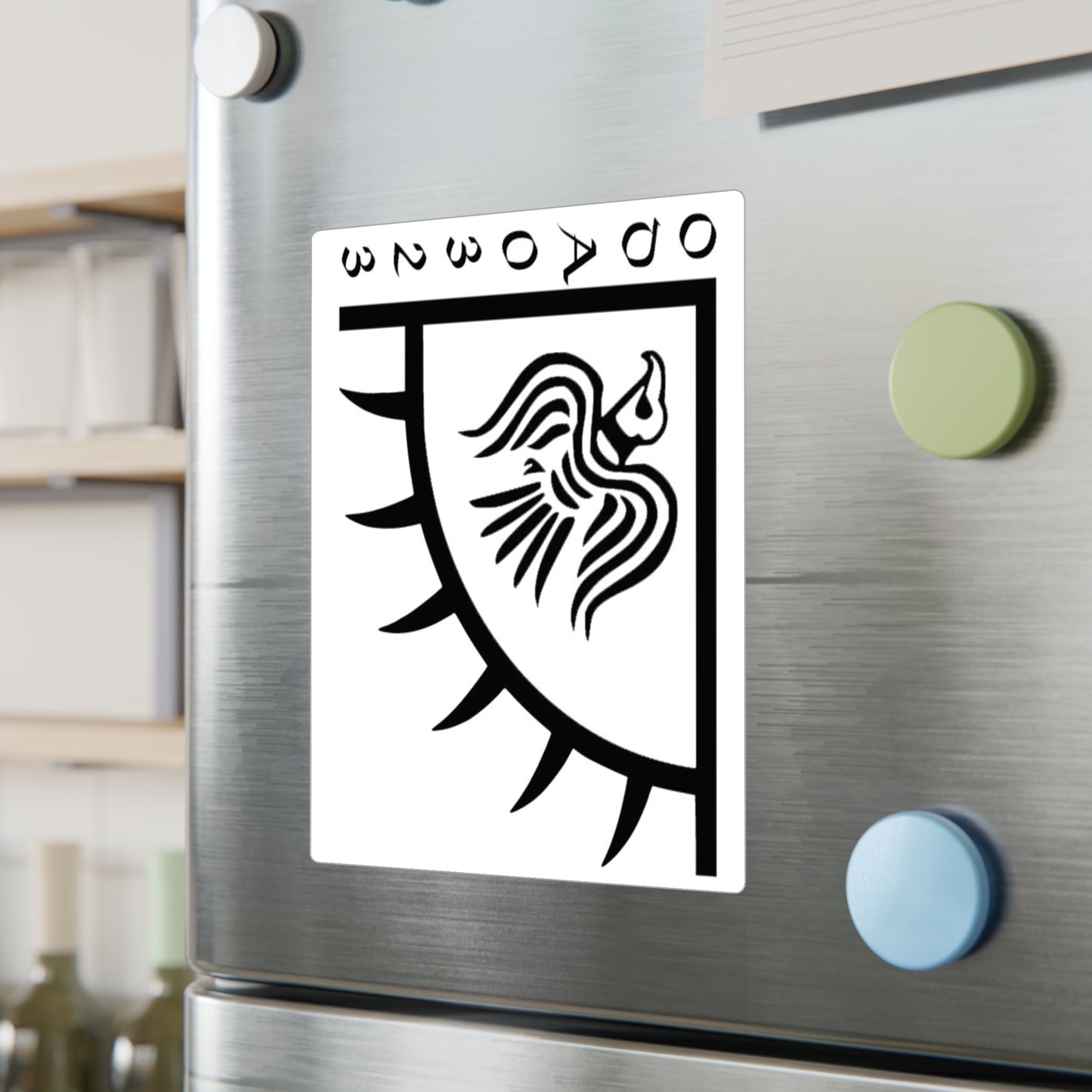 23 Legacy Crest Kiss-Cut Vinyl Decals